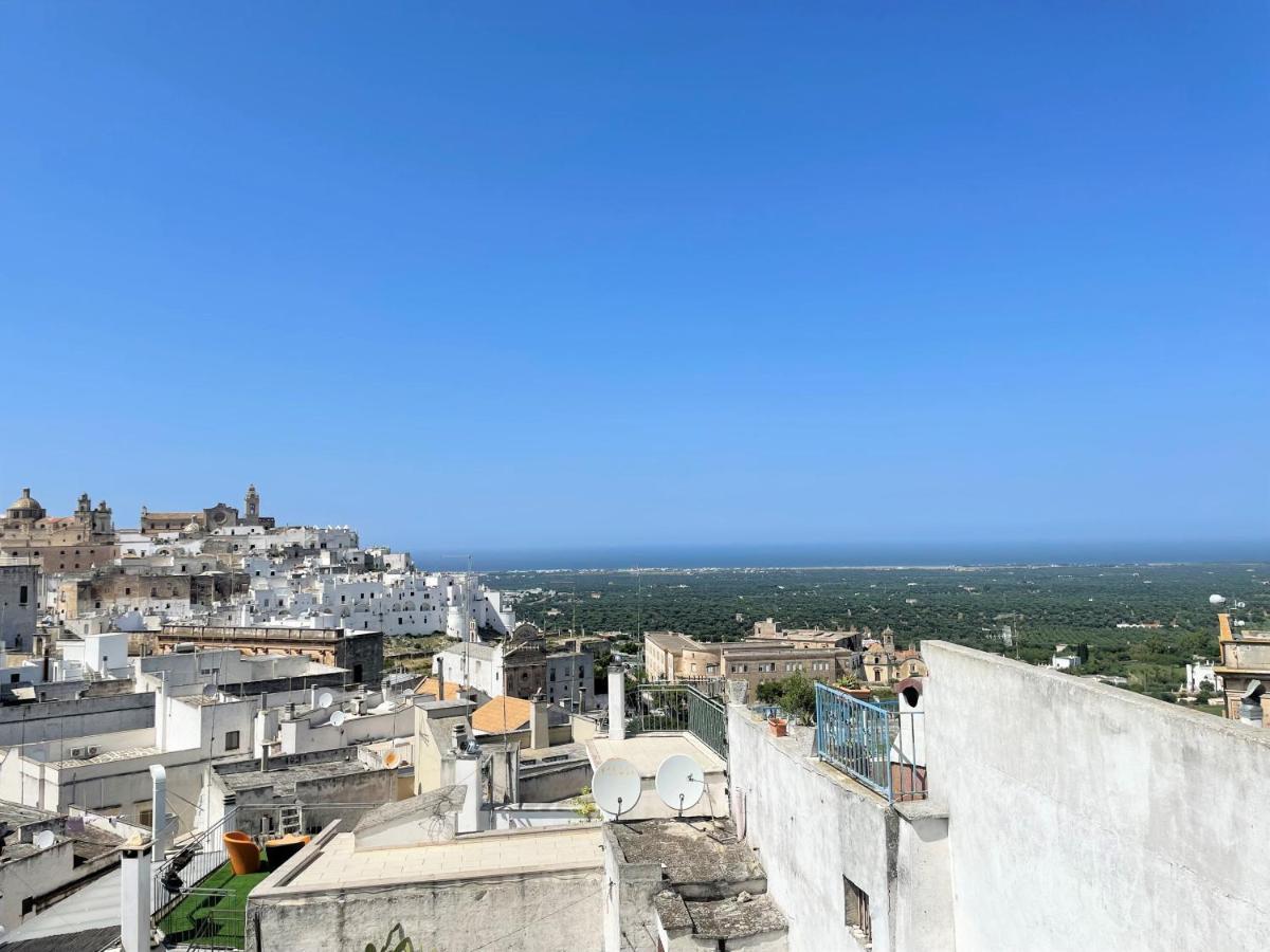 La Stanza Sul Tetto - Panorama&Relax - Ostuni Centro Villa Dış mekan fotoğraf