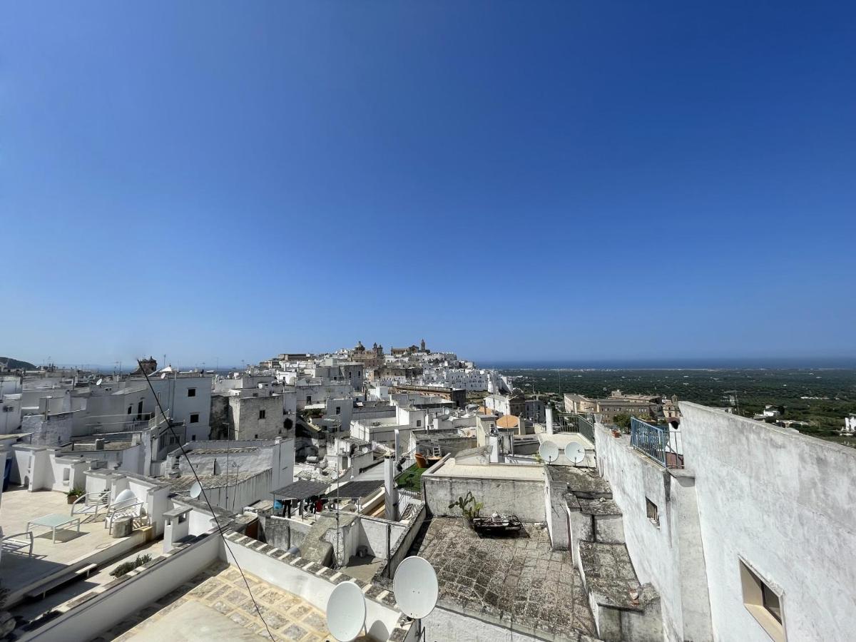 La Stanza Sul Tetto - Panorama&Relax - Ostuni Centro Villa Dış mekan fotoğraf