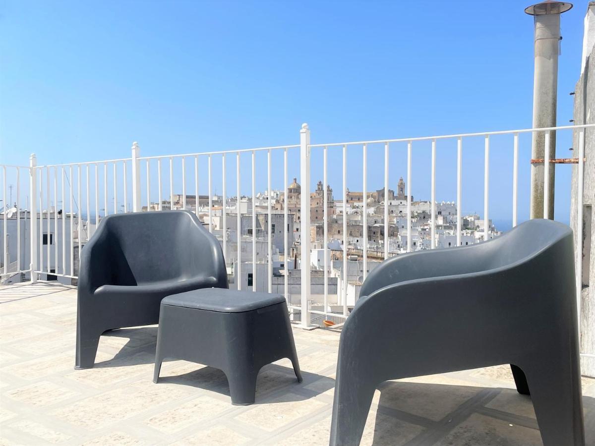 La Stanza Sul Tetto - Panorama&Relax - Ostuni Centro Villa Dış mekan fotoğraf